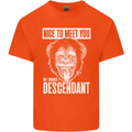 Chimp Evolved Dessendant Funny Monkey Ape Kids T-Shirt Childrens Orange