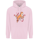Chinese Zodiac Shengxiao Year of the Dog Childrens Kids Hoodie Light Pink