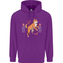 Chinese Zodiac Shengxiao Year of the Dog Childrens Kids Hoodie Purple