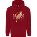 Chinese Zodiac Shengxiao Year of the Dog Childrens Kids Hoodie Red