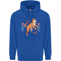 Chinese Zodiac Shengxiao Year of the Dog Childrens Kids Hoodie Royal Blue