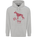 Chinese Zodiac Shengxiao Year of the Dog Childrens Kids Hoodie Sports Grey