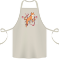 Chinese Zodiac Shengxiao Year of the Dog Cotton Apron 100% Organic Natural