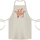 Chinese Zodiac Shengxiao Year of the Dog Cotton Apron 100% Organic Natural