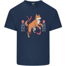 Chinese Zodiac Shengxiao Year of the Dog Kids T-Shirt Childrens Navy Blue