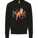 Chinese Zodiac Shengxiao Year of the Dog Mens Sweatshirt Jumper Black