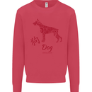 Chinese Zodiac Shengxiao Year of the Dog Mens Sweatshirt Jumper Heliconia