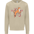 Chinese Zodiac Shengxiao Year of the Dog Mens Sweatshirt Jumper Sand
