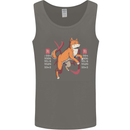 Chinese Zodiac Shengxiao Year of the Dog Mens Vest Tank Top Charcoal