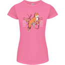 Chinese Zodiac Shengxiao Year of the Dog Womens Petite Cut T-Shirt Azalea