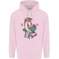 Chinese Zodiac Shengxiao Year of the Dragon Childrens Kids Hoodie Light Pink
