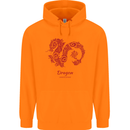 Chinese Zodiac Shengxiao Year of the Dragon Childrens Kids Hoodie Orange