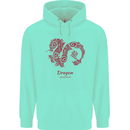 Chinese Zodiac Shengxiao Year of the Dragon Childrens Kids Hoodie Peppermint