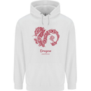 Chinese Zodiac Shengxiao Year of the Dragon Childrens Kids Hoodie White