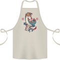 Chinese Zodiac Shengxiao Year of the Dragon Cotton Apron 100% Organic Natural