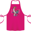 Chinese Zodiac Shengxiao Year of the Dragon Cotton Apron 100% Organic Pink