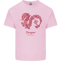 Chinese Zodiac Shengxiao Year of the Dragon Kids T-Shirt Childrens Light Pink
