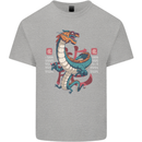 Chinese Zodiac Shengxiao Year of the Dragon Kids T-Shirt Childrens Sports Grey