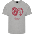 Chinese Zodiac Shengxiao Year of the Dragon Kids T-Shirt Childrens Sports Grey