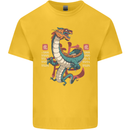 Chinese Zodiac Shengxiao Year of the Dragon Kids T-Shirt Childrens Yellow