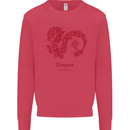 Chinese Zodiac Shengxiao Year of the Dragon Mens Sweatshirt Jumper Heliconia