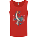 Chinese Zodiac Shengxiao Year of the Dragon Mens Vest Tank Top Red
