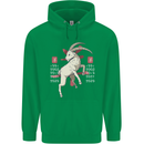 Chinese Zodiac Shengxiao Year of the Goat Childrens Kids Hoodie Irish Green