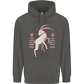 Chinese Zodiac Shengxiao Year of the Goat Childrens Kids Hoodie Storm Grey