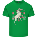 Chinese Zodiac Shengxiao Year of the Goat Kids T-Shirt Childrens Irish Green