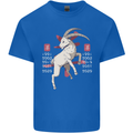 Chinese Zodiac Shengxiao Year of the Goat Kids T-Shirt Childrens Royal Blue