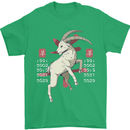 Chinese Zodiac Shengxiao Year of the Goat Mens T-Shirt Cotton Gildan Irish Green