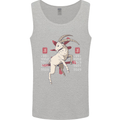 Chinese Zodiac Shengxiao Year of the Goat Mens Vest Tank Top Sports Grey