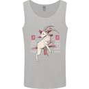 Chinese Zodiac Shengxiao Year of the Goat Mens Vest Tank Top Sports Grey