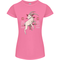 Chinese Zodiac Shengxiao Year of the Goat Womens Petite Cut T-Shirt Azalea