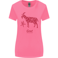 Chinese Zodiac Shengxiao Year of the Goat Womens Wider Cut T-Shirt Azalea