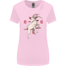Chinese Zodiac Shengxiao Year of the Goat Womens Wider Cut T-Shirt Light Pink