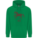 Chinese Zodiac Shengxiao Year of the Horse Childrens Kids Hoodie Irish Green