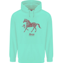 Chinese Zodiac Shengxiao Year of the Horse Childrens Kids Hoodie Peppermint