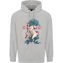 Chinese Zodiac Shengxiao Year of the Horse Childrens Kids Hoodie Sports Grey