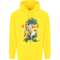 Chinese Zodiac Shengxiao Year of the Horse Childrens Kids Hoodie Yellow