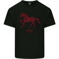 Chinese Zodiac Shengxiao Year of the Horse Kids T-Shirt Childrens Black