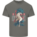 Chinese Zodiac Shengxiao Year of the Horse Kids T-Shirt Childrens Charcoal