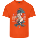 Chinese Zodiac Shengxiao Year of the Horse Kids T-Shirt Childrens Orange