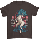Chinese Zodiac Shengxiao Year of the Horse Mens T-Shirt Cotton Gildan Dark Chocolate