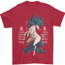 Chinese Zodiac Shengxiao Year of the Horse Mens T-Shirt Cotton Gildan Red