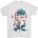 Chinese Zodiac Shengxiao Year of the Horse Mens T-Shirt Cotton Gildan White