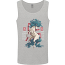 Chinese Zodiac Shengxiao Year of the Horse Mens Vest Tank Top Sports Grey