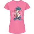 Chinese Zodiac Shengxiao Year of the Horse Womens Petite Cut T-Shirt Azalea