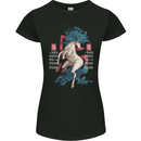Chinese Zodiac Shengxiao Year of the Horse Womens Petite Cut T-Shirt Black