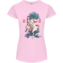 Chinese Zodiac Shengxiao Year of the Horse Womens Petite Cut T-Shirt Light Pink